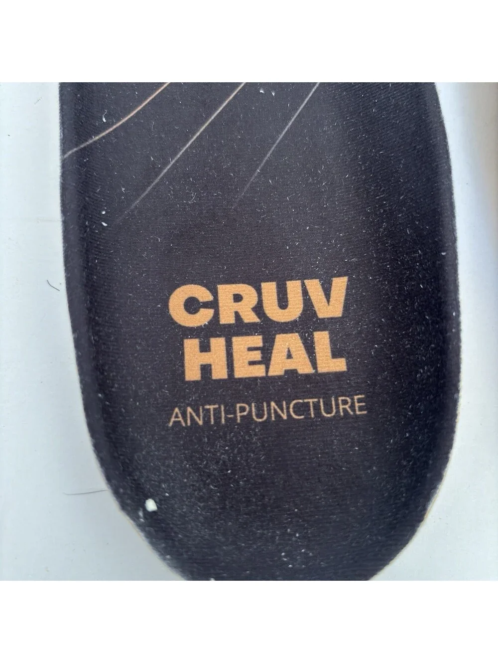CRUVHEAL Puncture Resistant Work Insole - Nail Proof - Steel Toe Inserts - Work